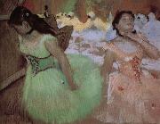Edgar Degas, Dancer entering with veil